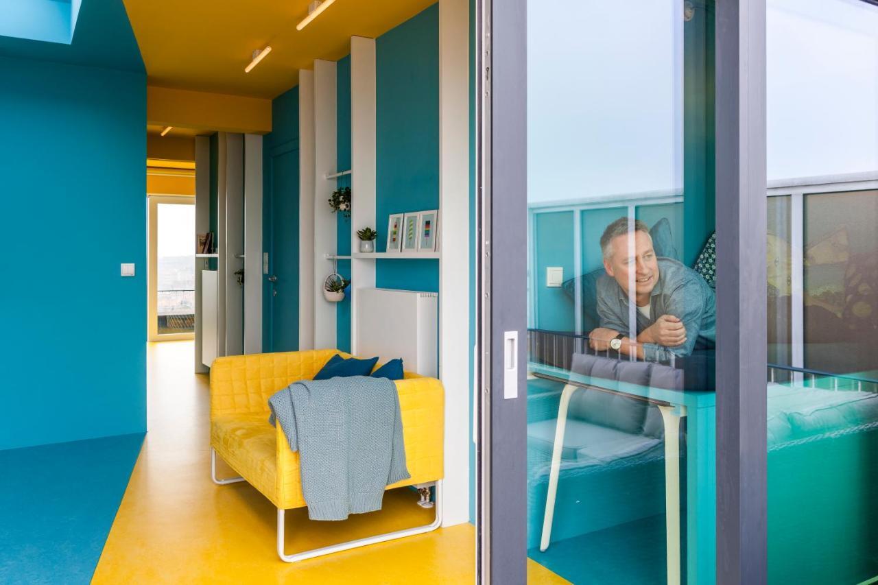 Zeedijk44 - Frontal Sea View Penthouse Apartman De Panne Kültér fotó
